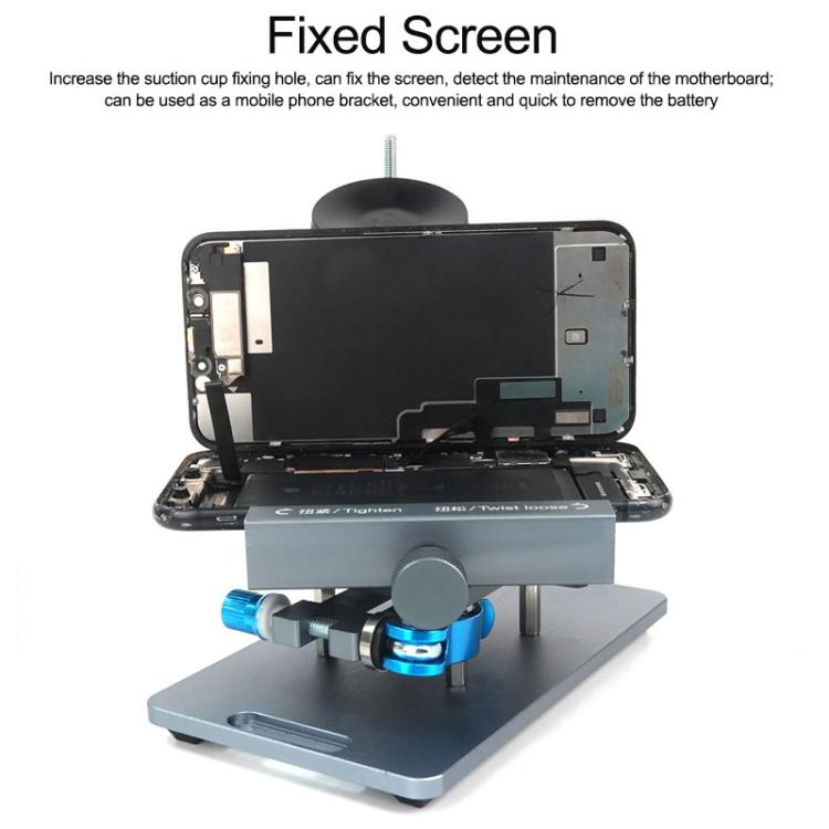 2 In 1 Split Screen Rotating Mobile Phone Repair Fixture Multifunctional Rotating Clamp, RL-601S Plus