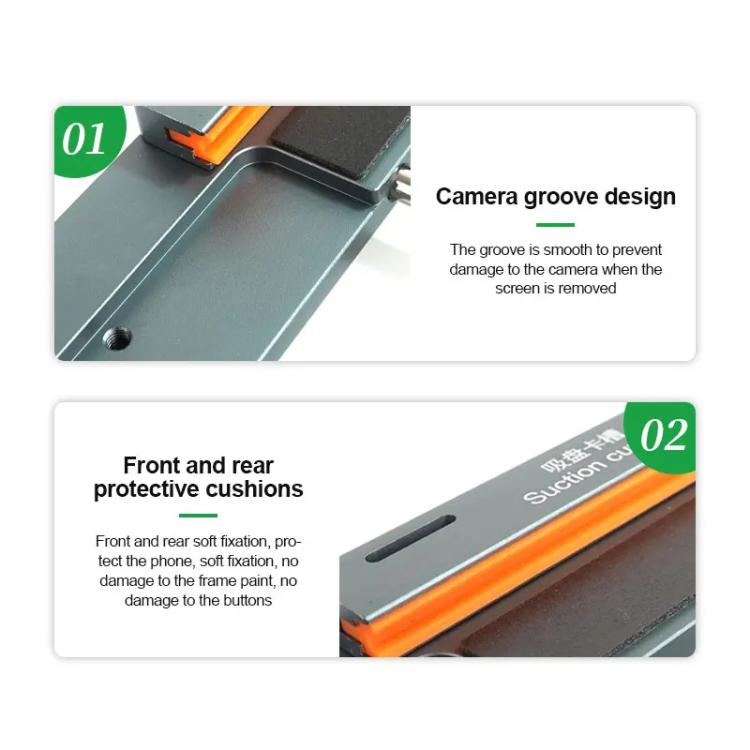 Mobile Phone Screen Removal Clamp Easily Remove Glass Back Cover and Secure Screen Mold, RL-601S Mini