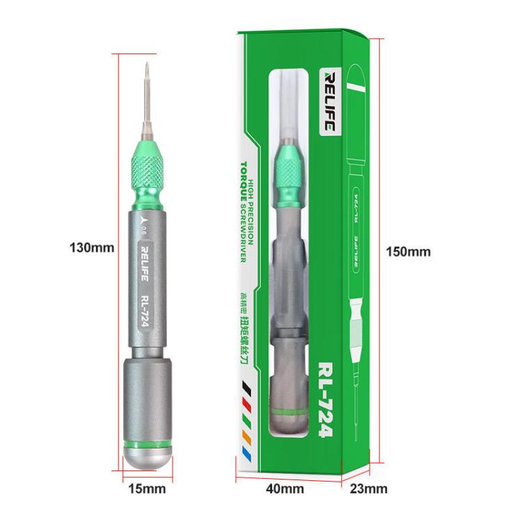 High Precision Torque Screwdriver For Mobile Phone Repair Disassembly, RELIFE RL-724 Y0.6, RELIFE RL-724 Five Star 0.8, RELIFE RL-724 Phillips 1.5, RELIFE RL-724  T1, RELIFE RL-724 Phillips 2.5