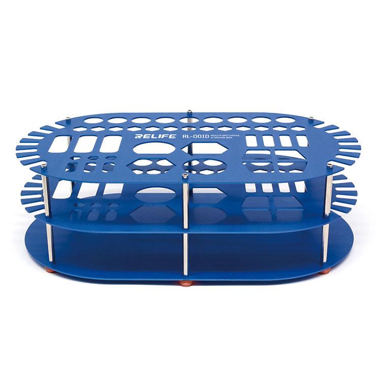 Multifunctional Repair Storage Box Desktop Screwdriver Display Rack Repair Tool Pen Hole Storage Rack