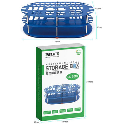 Multifunctional Repair Storage Box Desktop Screwdriver Display Rack Repair Tool Pen Hole Storage Rack