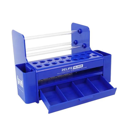 RELIFE RL-001G Desktop Screwdriver Display Rack Repair Tool Storage Rack, RL-001G