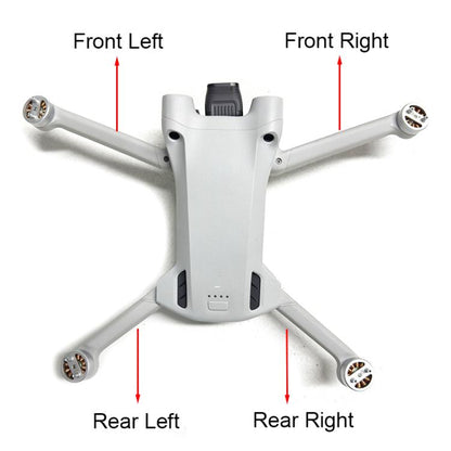 For DJI Mini 3 Pro Arm With Motor Drone Repair Parts, Left Front, Left Rear, Right Front, Right Rear