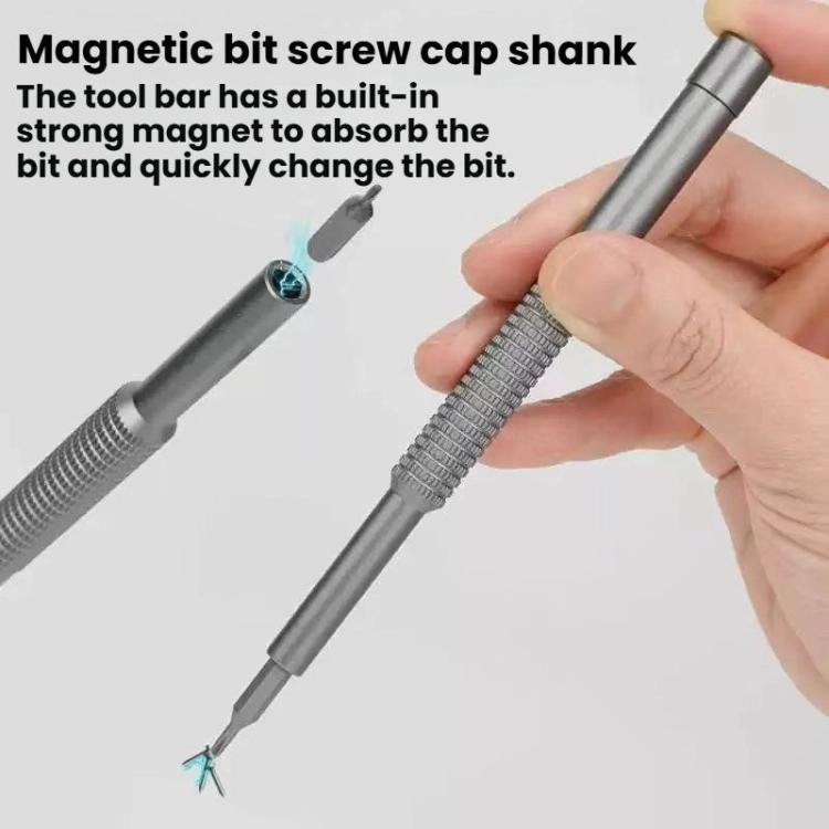 128-In-1 Precision Screwdriver Set With Roll-Up Case Magnetic Repair Tool Kit