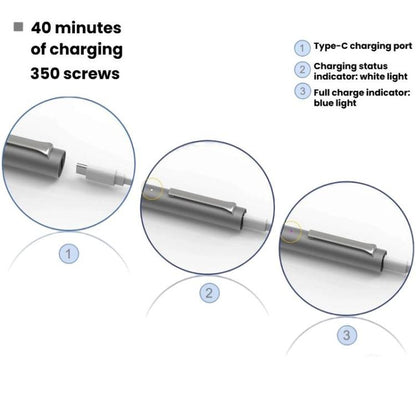 CREATIONSPACE CS0802A 42pcs Mini Electric Rechargeable Screwdriver Set