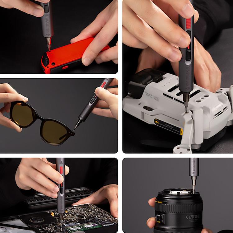 CREATIONSPACE CS0802A 42pcs Mini Electric Rechargeable Screwdriver Set
