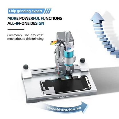 AiXun 2nd Generation Intelligent BGA Chip Polisher Phone Motherboard Automatic Repair Screen IC Degumming Machine
