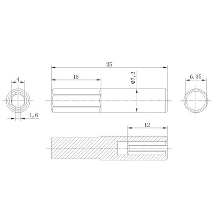 Multi-Function Bit Adapter Screwdriver Bit Accessories