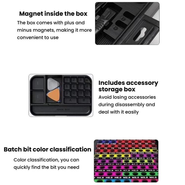 Multi-Functional Precision Screwdriver Set Laptop Phone Disassembly Tools