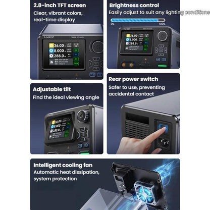 FNIRSI IPS3608 CNC DC Adjustable Regulated Power Supply High-Power Upper Computer