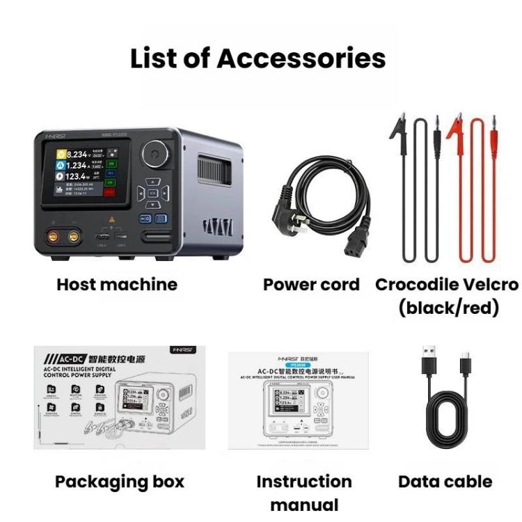 FNIRSI IPS3608 CNC DC Adjustable Regulated Power Supply High-Power Upper Computer