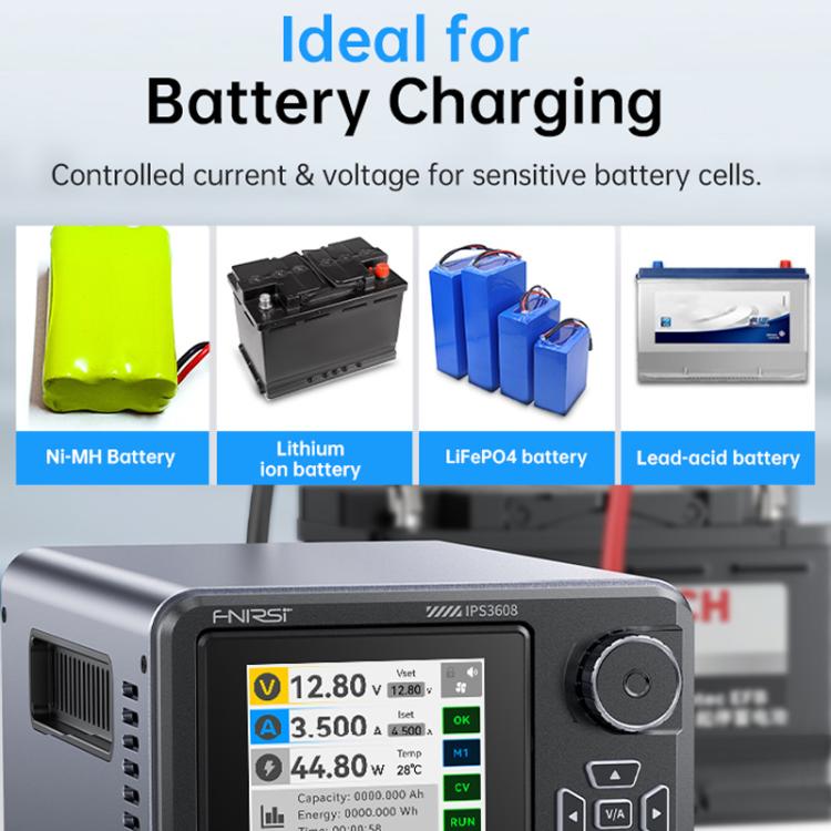 FNIRSI IPS3608 CNC DC Adjustable Regulated Power Supply High-Power Upper Computer