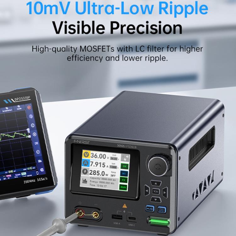 FNIRSI IPS3608 CNC DC Adjustable Regulated Power Supply High-Power Upper Computer