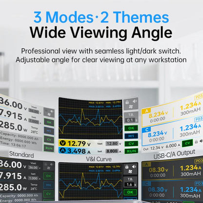 FNIRSI IPS3608 CNC DC Adjustable Regulated Power Supply High-Power Upper Computer, EU Plug, US Plug