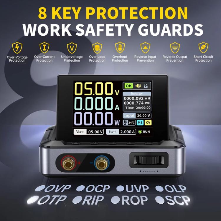 FNIRSI DPS-150 CNC DC Adjustable Regulated Power Supply High-Power Portable Power Supply Upper Computer