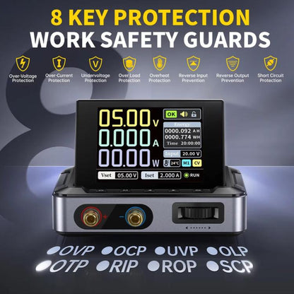 FNIRSI DPS-150 CNC DC Adjustable Regulated Power Supply High-Power Portable Power Supply Upper Computer