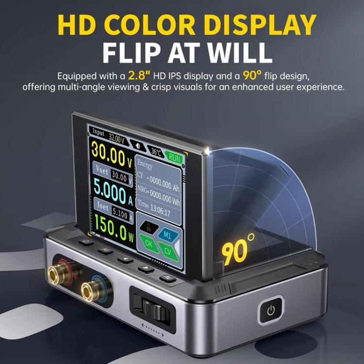 FNIRSI DPS-150 CNC DC Adjustable Regulated Power Supply High-Power Portable Power Supply Upper Computer