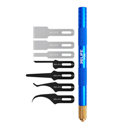 Multi-functional Mobile Phone Repair Blade Set Pry IC Chip CPU Layers Scrape Edge Rubber Degumming Tool