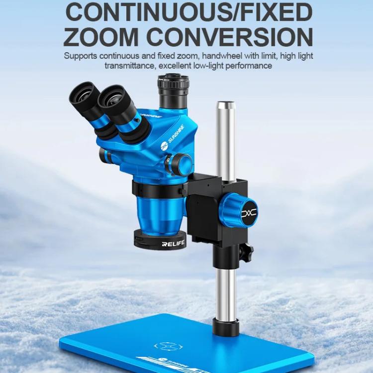 SUNSHINE 71 Ultra-B11 Cell Phone Repair Trinocular Microscope Staggered / Continuous Zoom HD Microscope