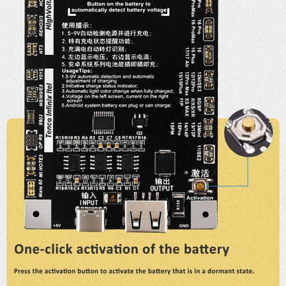 WEMON BC27 Pro V3.0 Battery Activator Board For IPhone 6 To 17 Series & Android Devices