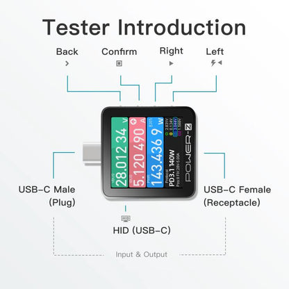 POWER-Z KM003C USB-C Fast Charging Tester PD3.1 & Protocol Analyzer