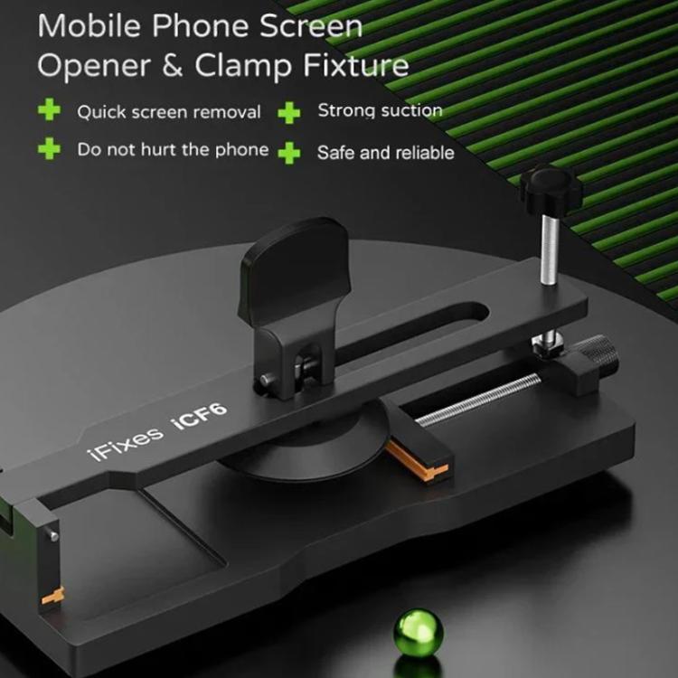 iFixes iCF6 Phone Opener & Clamp Fixture No Heat Screen Separator Tool LCD Removal For Mobile Repair