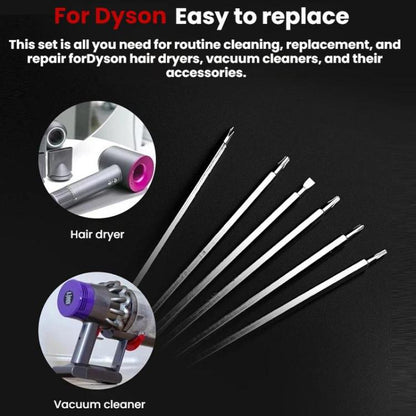 For Dyson Hair Dryers Vacuum Cleaners Repair Disassembly Screwdrivers, 6 in 1
