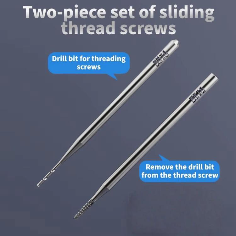 LAN RUI U8S Alloy Piercingand Sliding Drill Bit Kit, With Knife handle, With Grinding Pen