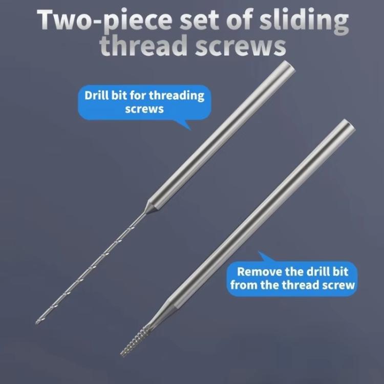 Alloy Piercingand Sliding Drill Bit Kit Precision Small Screw Removal Tool, LAN RUI U8, LAN RUI U8S
