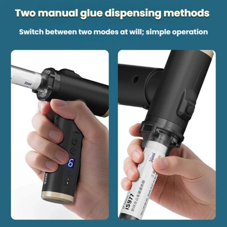 Electric Portable Dispenser Syringe-Style Mobile Phone Repair Glue Booster, iG13