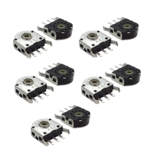 10pcs Mouse Wheel Encoder, Black Core 4.5mm, Black Core 5mm, Black Core 5.5mm, Black Core 15mm, Blue Core 7mm, Blue Core 8mm, Blue Core 9mm, Blue Core 10mm, Blue Core 11mm, Blue Core 12mm, Blue Core 12.6mm, Blue Core 13mm, Blue Core 14mm