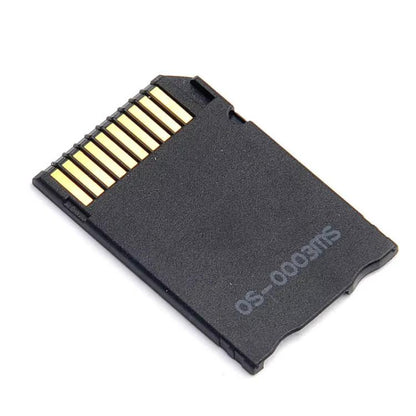 Memory Stick Pro Duo Adapter for Sony PSP Game Console SD Card / TF to MS Card Converter, SD Card / TF to MS Card