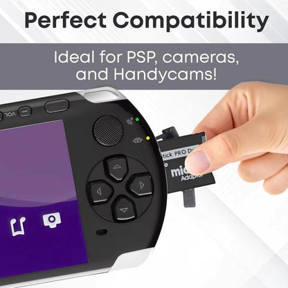 Memory Stick Pro Duo Adapter for Sony PSP Game Console SD Card / TF to MS Card Converter, SD Card / TF to MS Card