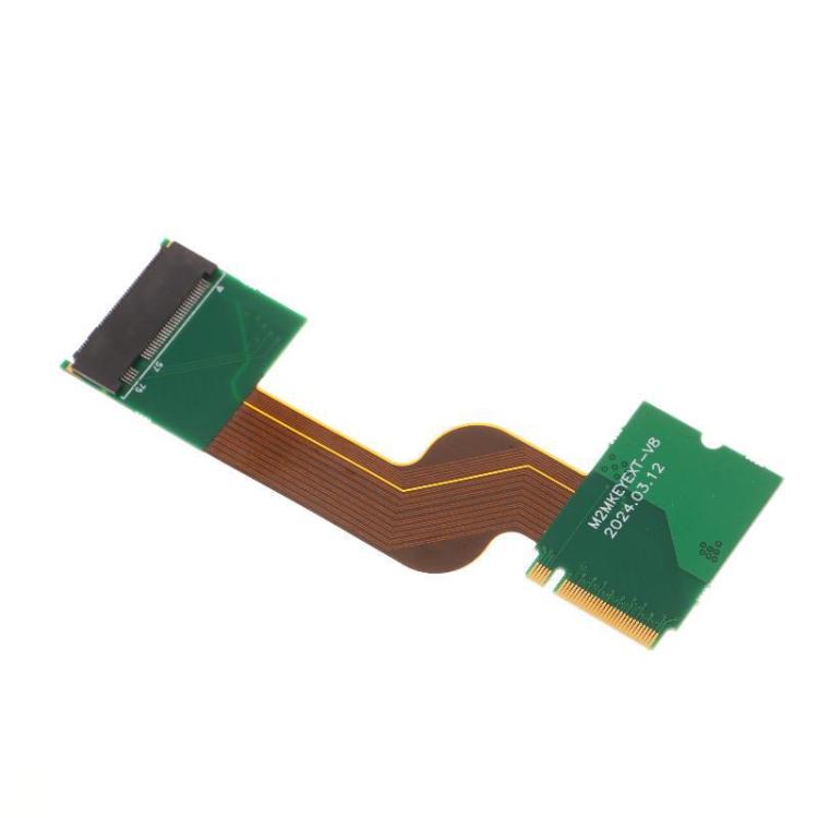 For Steam Deck OLED SSD Adapter Flexible Ribbon Cable to Convert 2230 M.2 to 2280 for Enhanced Storage