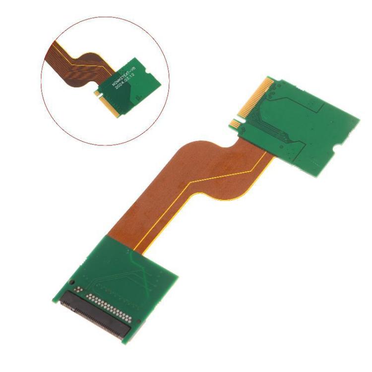 For Steam Deck OLED SSD Adapter Flexible Ribbon Cable to Convert 2230 M.2 to 2280 for Enhanced Storage