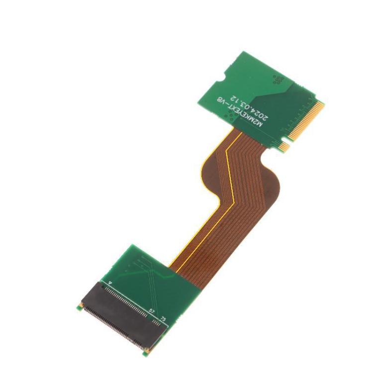 For Steam Deck OLED SSD Adapter Flexible Ribbon Cable to Convert 2230 M.2 to 2280 for Enhanced Storage