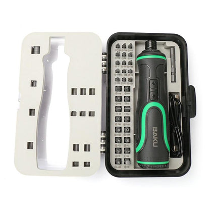 BAKU 41-In-1 Electric Screwdriver Set With USB-C Charging & Dual LED Lights For Home Repair, Electronics, BA-0001