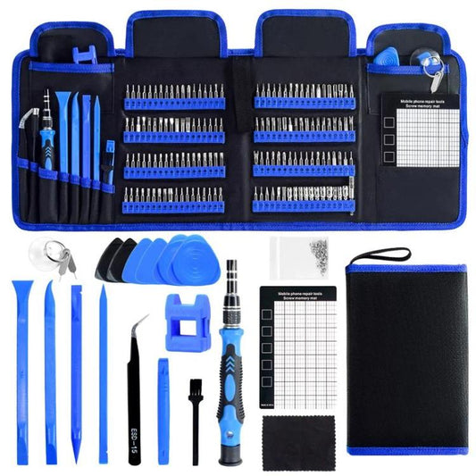 Mobile Phone Disassembly & Repair Kit CRV Vanadium Steel Screwdriver Set, 168 in 1
