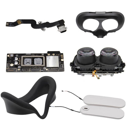 For Meta Quest 3S Repair Parts, Tail Plug Headphone Jack Flex Cable, Right Speaker, Left Speaker, Main Board 128GB, Internal Face Shell