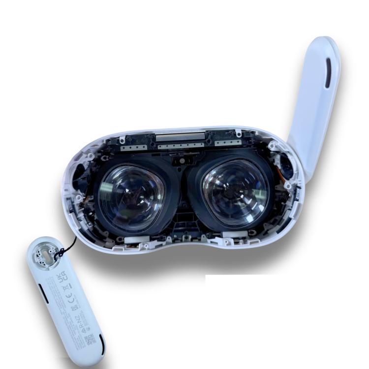 For Meta Quest 3S Repair Parts, Tail Plug Headphone Jack Flex Cable, Right Speaker, Left Speaker, Main Board 128GB, Internal Face Shell
