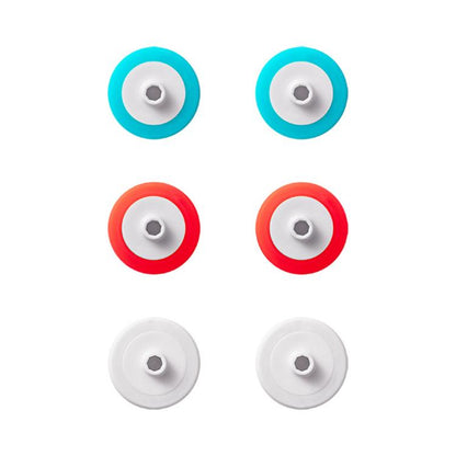 GuliKit 6pcs / Pack Joystick Replacement Caps for Joy-Con, Switch OLED & Switch Lite Analog Thumb Grip Covers