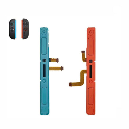 For Nintendo Switch 2 Joy-Con Controller Metal Slider Rail Replacement with Flex Cable, Left Side, Right Side, Left & Right