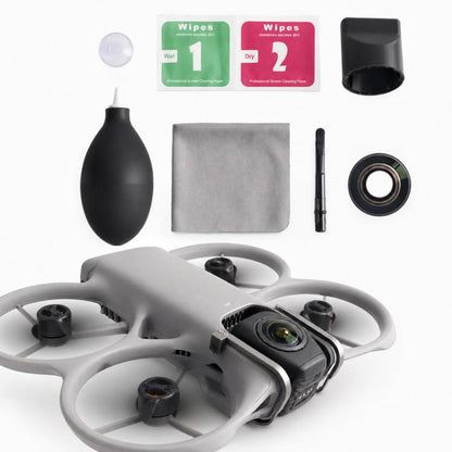 For DJI Avata 360 Replacement Lens Kit Optical Glass Camera Lens Cover Repair with Removal Wrench Tool, 1 Set, 2 Sets