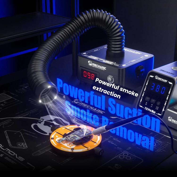 MECHANIC PURIFY-5 Desktop Soldering Smoke Absorber For Repair Odor Removal Fume Extractor, EU Plug, US Plug