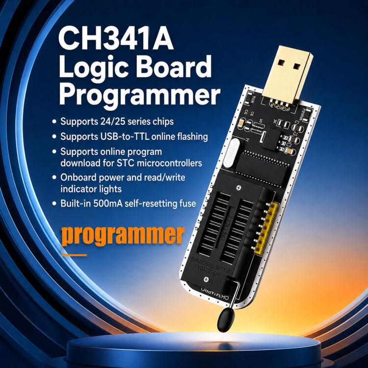 XZZ U2 Charging Chip Reader Writer Fixture With CH341A Programmer For IPhone 15 Pro / 15 Pro Max / 16 Pro, 3 in 1