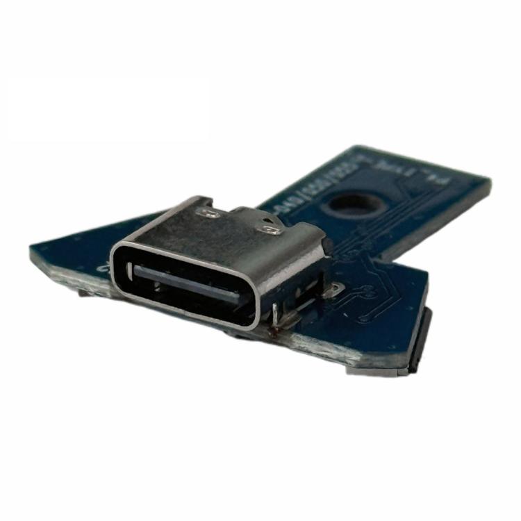 For PS4 Controller USB-C / Type-C Charging Port Board JDS-040/050/055 Power Socket Repair Mod Kit, No Cable, with Cable