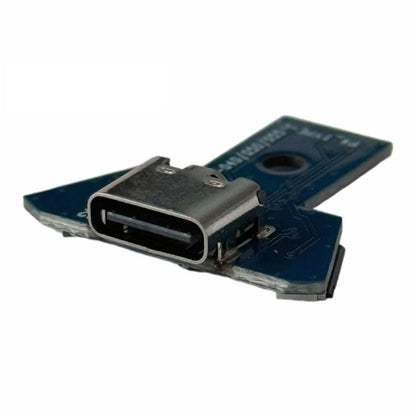For PS4 Controller USB-C / Type-C Charging Port Board JDS-040/050/055 Power Socket Repair Mod Kit, No Cable, with Cable