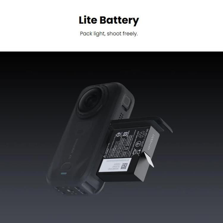 For Insta360 X6 Original Lite Battery 1300mAh, 1300mAh Lite Battery