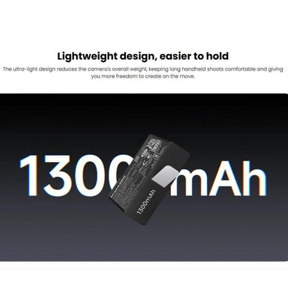 For Insta360 X6 Original Lite Battery 1300mAh, 1300mAh Lite Battery
