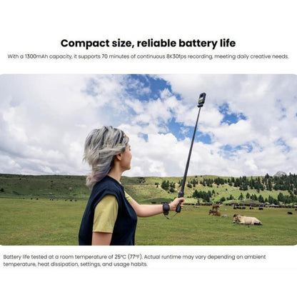 For Insta360 X6 Original Lite Battery 1300mAh, 1300mAh Lite Battery